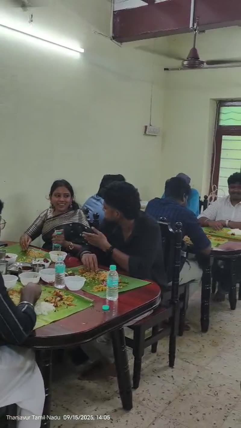 Traditional fish curry being prepared in the Viral Meen Saappadu kitchen